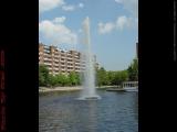 Summer Fountain, Lechmere Canal, Cambridgeside
