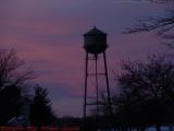 Water Tower, Purple Sunset, Assembly Square