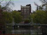 Walkbridge, Cloudy Spring, Boston Public Garden