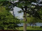 Zakim Bridge Perspective, from Esplanade near B.U.