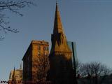 Late Sun on the Spire, Commonwealth Avenue, Boston