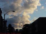 Late Afternoon Clouds Over Downtown, from Maverick