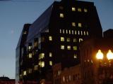 Dusk Street Lamps, Lighted Windows, Boylston Street