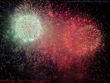 Red and Green, Boston Fireworks, Esplanade