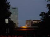 Evening's First Street Light, Comm. Ave. at Charlesgate