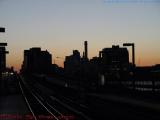 Rails & Sunset Silhouettes, Red Line, Charles St. Station