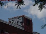 Rooftop Graffiti, Portland, Maine