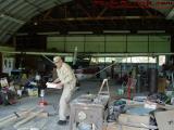 Hangar, Seven Gullies Airport, Groveland, NY