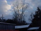 Breaking Winter Morning Clouds, Groveland, NY