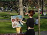 Making Art, Boston Public Garden