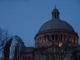 Crown and Steeple, Christian Science Plaza from Mass. Ave.