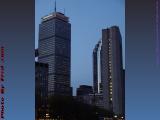 Spring Dusk Prudential Perspective, from Huntington Ave.