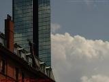 Glass, Roofs and Clouds, from Commonwealth Avenue, Boston