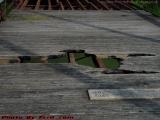 Bridge Deck Fire Damage, Lattice Bridge, Hume, NY