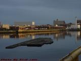 Sunset Perspective, Glassy Fort Point Channel, Boston