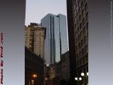 Canyon of Old and New at Dusk, State Street, Boston