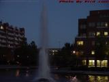 Dusk Fountain, Lechmere Canal, Cambridgeside