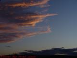 Cloud Feathers, Sunset, Groveland, NY