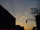 Sunset Sky Shadows, Kenmore Square, Boston