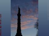 Winter Evening Monument, Boston Common