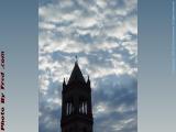 Bell Tower and Clouds, Old South Church, Boston