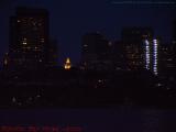 State House Accent, Boston Skyline in Late Dusk