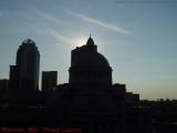 Morning Silhouette, Christian Science Plaza, Boston