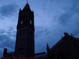 Steeple with Dusk Cloud Details, Old South Church, Boston