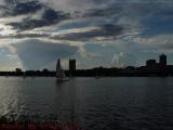 Sails, Skies and Waves, Charles River Opposite MIT