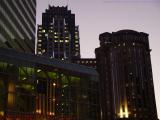Architectural Lighting at Dusk, Financial District
