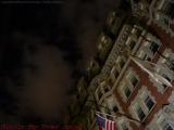 Night-Lit Facade with Clouds, Commonwealth Ave., Boston