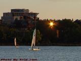 Windows of Fire # 45, Sailing Beacon, Charles River