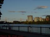 Lower Charles Basin at Sunset, from Cambridge