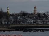 Steeples in Sunlight, Gloucester, Mass.