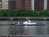 Crew Practice, Charles River, Boston