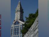 Boston's Old Customs House Rising Over the Skyline
