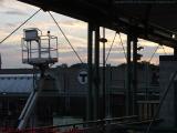 Equipment and Sunset, MBTA Riverside Station, Newton