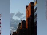 Facades Facing a Sunset, Boylston Street, Boston
