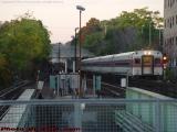 Rail Traffic, MBTA Station, Malden, Mass.