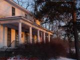 Winter Sunset At The Homestead, Groveland, NY