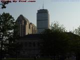 Boston Public Library Overlooking Copley Square