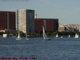 Sailing on the Lower Charles, from Esplanade, Boston