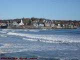 Swampscott Shoreline Facing An Incoming Tide