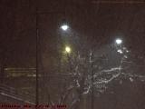 Winter Street Lamps With Snow, Charles Circle, Boston
