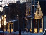 Winter Sunset Reflections, Salem, Massachusetts