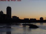 Winter Charles River Perspective, from Longfellow Bridge