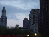 Quincy Market Perspective in Early Dusk, Boston, Mass.