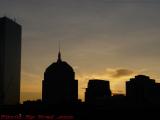 Sunset Silhouettes, South End Perspective, Boston