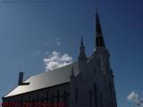 First Baptist Church and Flag, Wakefield, Massachusetts