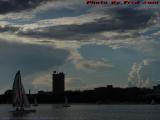 Clouds Chasing Sails Across the River, from the Esplanade